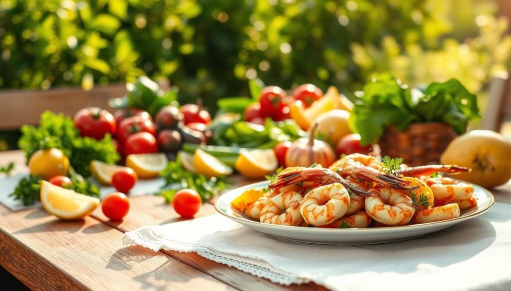 Culinária de Verão com Camarão