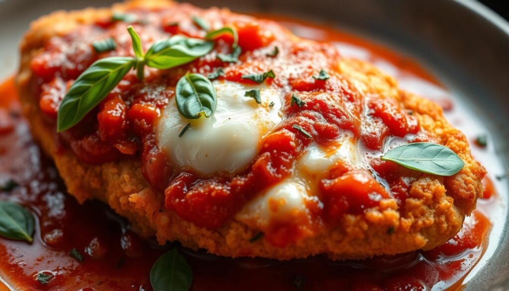 Filé de Frango à Parmegiana