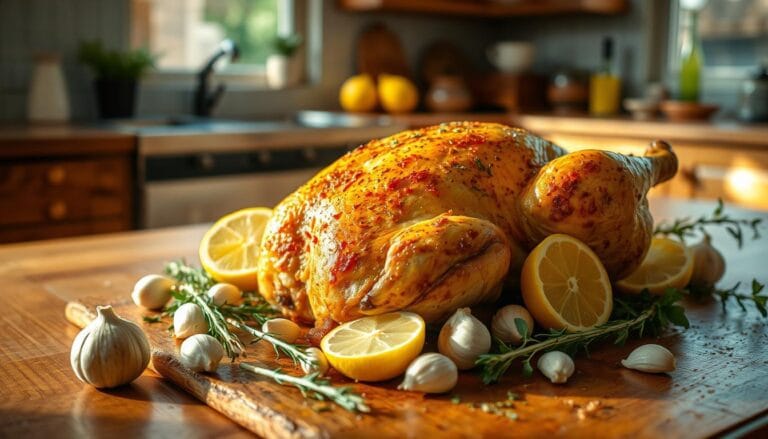 Frango Ad'oro com Limão e Alho