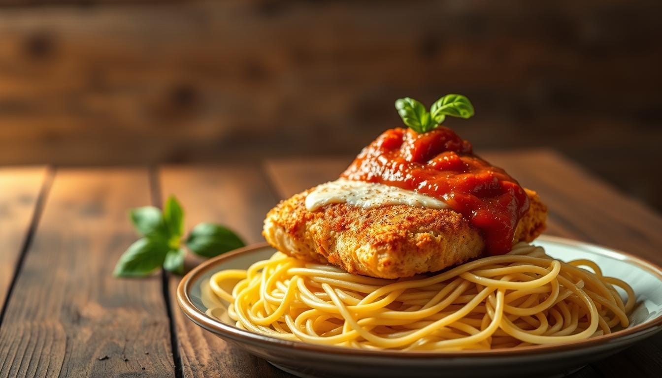 Frango à parmegiana clássico AndressaAndressa frango à parmegiana blog monologos