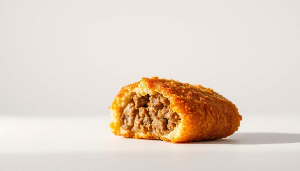 croquete de carne delicioso