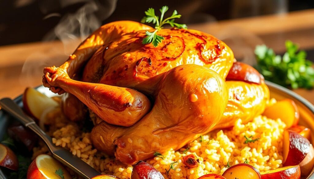 frango assado brasileiro