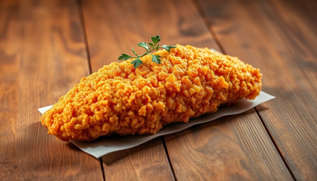 frango empanado crocante