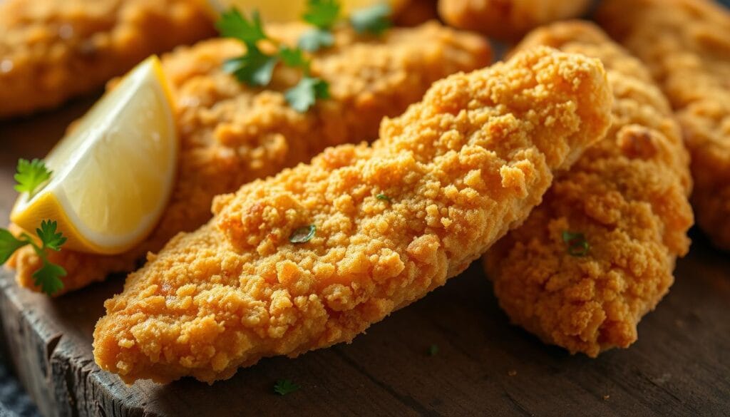 frango empanado crocante