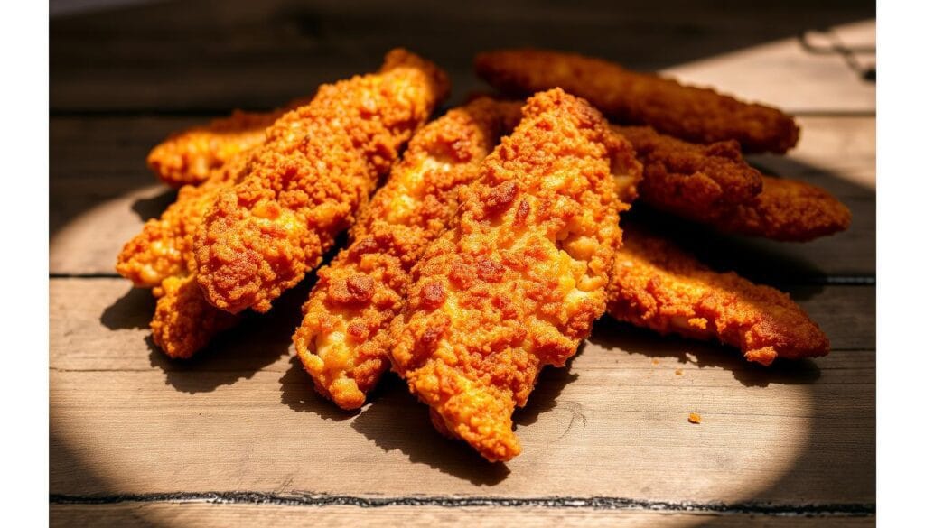palitos de frango crocante