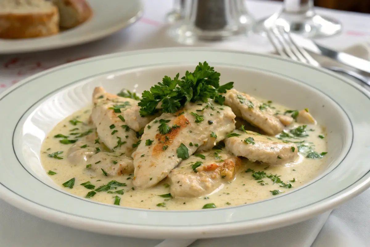 Sassami com leite de coco, prato cremoso e saboroso da culinária brasileira