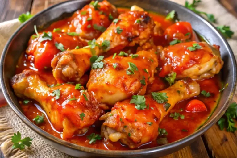 Coxa de Frango ao Molho de Tomate: Sabor em Cada Mordida