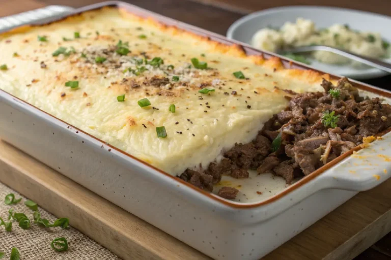 Escondidinho de Carne Seca com Catupiry: Sabor no ponto certo