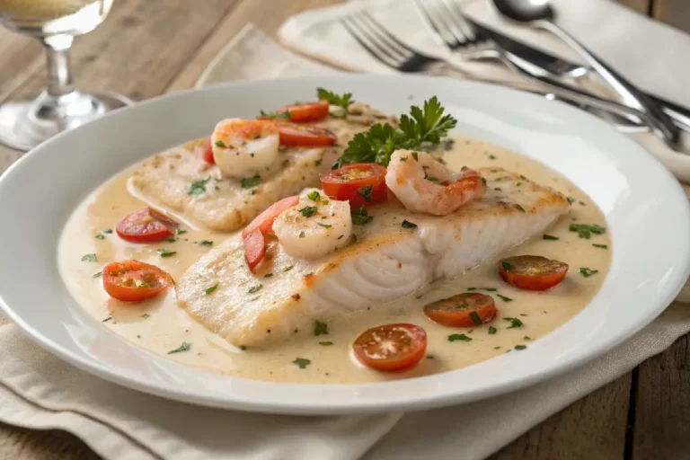 Filé de Peixe ao Molho de Camarão: Receita para surpreender