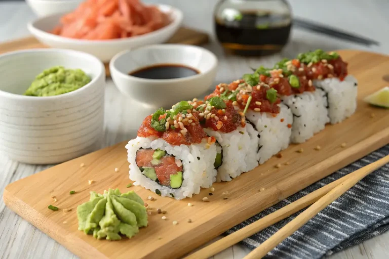 Sushi Spicy Tuna Roll: Receita apimentada, cremosa e saborosa