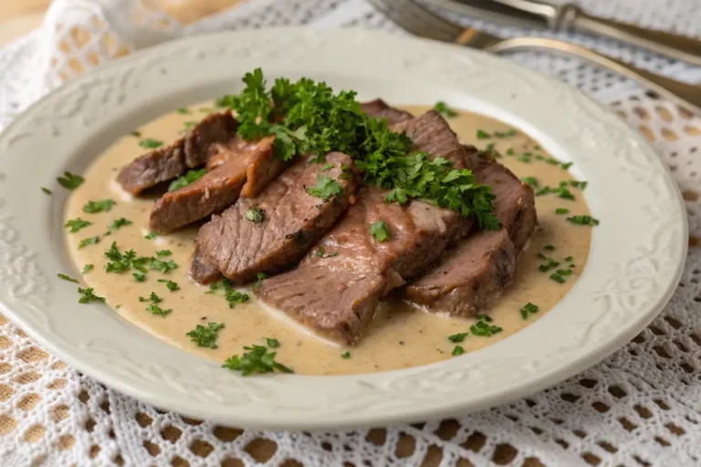 Carne ao Molho Cremoso: Receita Suculenta e fácil de fazer