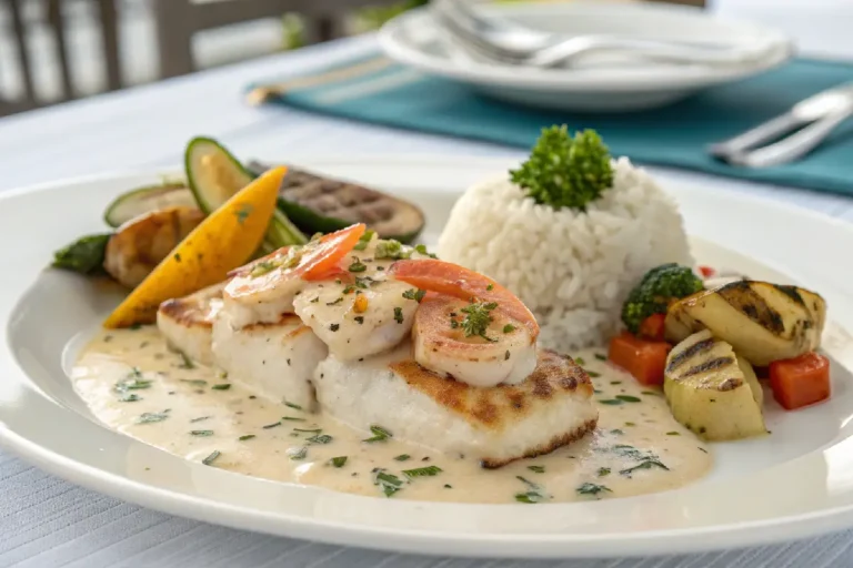Filé de Merluza ao Molho de Camarão: Harmonia dos Sabores