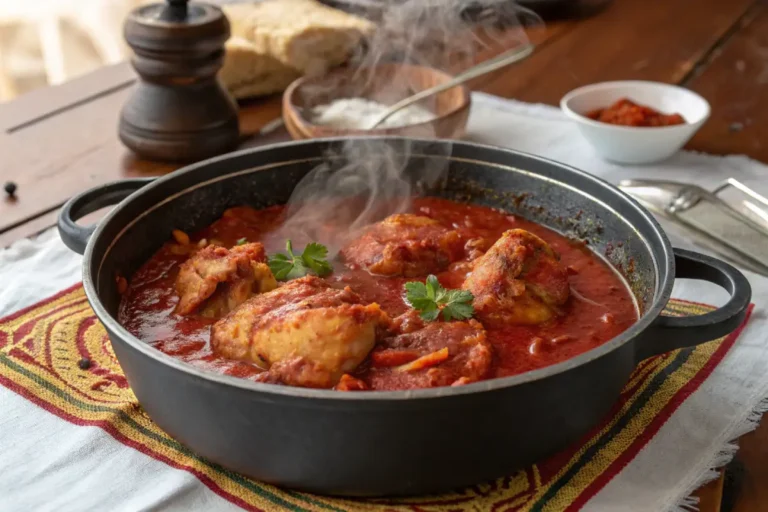 Frango ao Molho Vermelho: Para Saborear e Se Deliciar