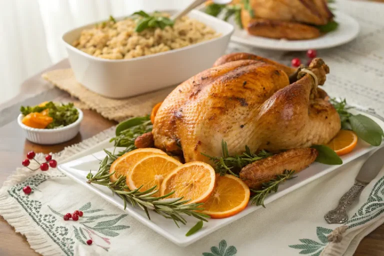 Chester de Natal: Recheado com Farofa de Frutas Secas