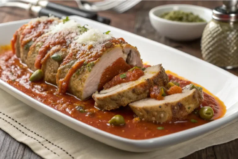 Lagarto Recheado ao Molho Italiano: Combinando Sabores