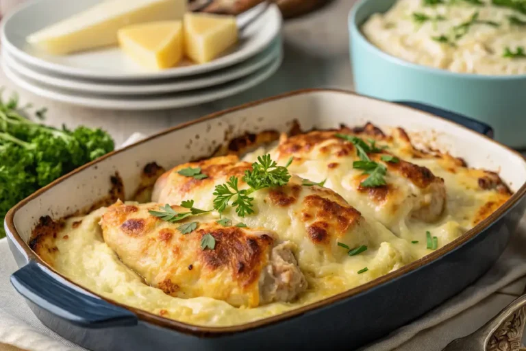 Frango com Creme de Batatas: Cremoso e Cheio de Sabor