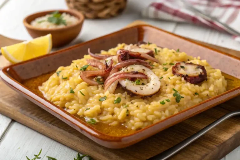 Risoto de Polvo: Uma delícia que surpreenderá seus convidados