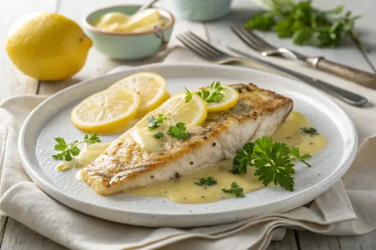 Filé de Peixe na Manteiga com Limão: Suculento, Fácil e Rápido!