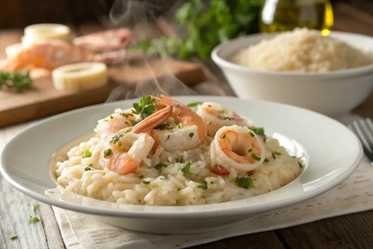 Risoto de Camarão e Lula: Uma Delícia do Mar na Sua Mesa