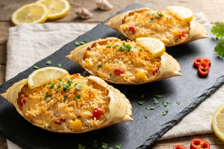 Casquinhas de Siri Tradicional: Receita Gratinada com Sabor de Praia